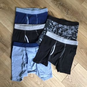 🌿 5/$25 🌿 5-pk Hanes Comfort Soft Boys Boxer Briefs sz M
